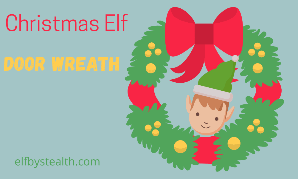 elf door wreath